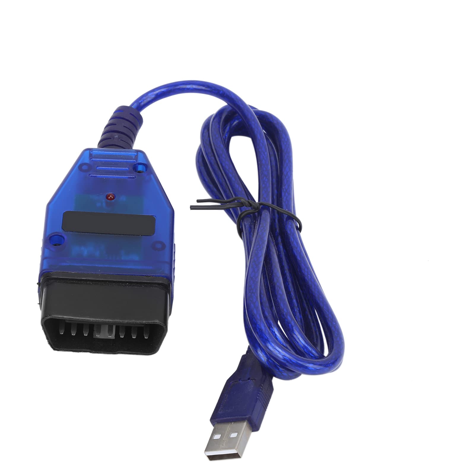 409 USB -Kabel Hochleistungsdatenübertragungskabel mit CD Blue PVC ABS -Material für das Auto -Computing -System aufwachen und ECU Scanning von Ldafava