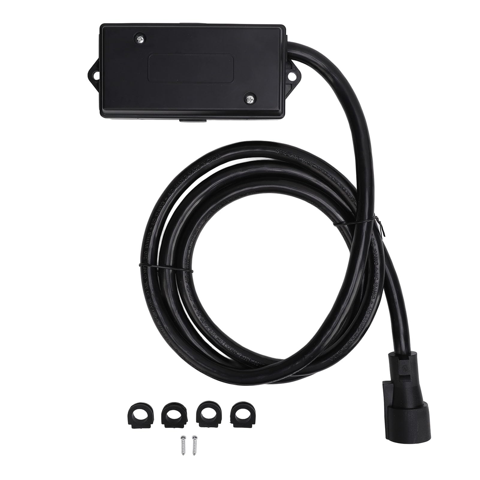 7-Wege-Stecker, Inline-Anhängerkabel, wetterfest, 7-Gang-Anschlussdose, 8 Fuß, 7-poliger Anhängeranschluss, Kabelbaum für Anhänger, Wohnmobile, LKWs, aus Kupfer, PVC, ABS 7-Wege-Stecker, Inline-Anhängerkabel, wetterfest, 7-Gang-Anschlussdose, 8 Fuß, 7-poliger Anhängeranschluss, Kabelbaum für Anhänger, Wohnmobile, LKWs, aus Kupfer, PVC, ABS von Ldafava