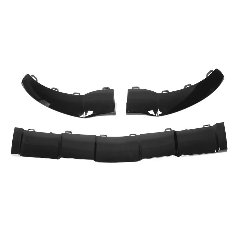 Auto vordere Stoßstange untere Abdeckung Black Ersatzverkleidung Schutzschutz für Gle Klasse C292 Coupé AMG LINE Facelift 2016 2019 ABS PC Materials 3PCS von Ldafava