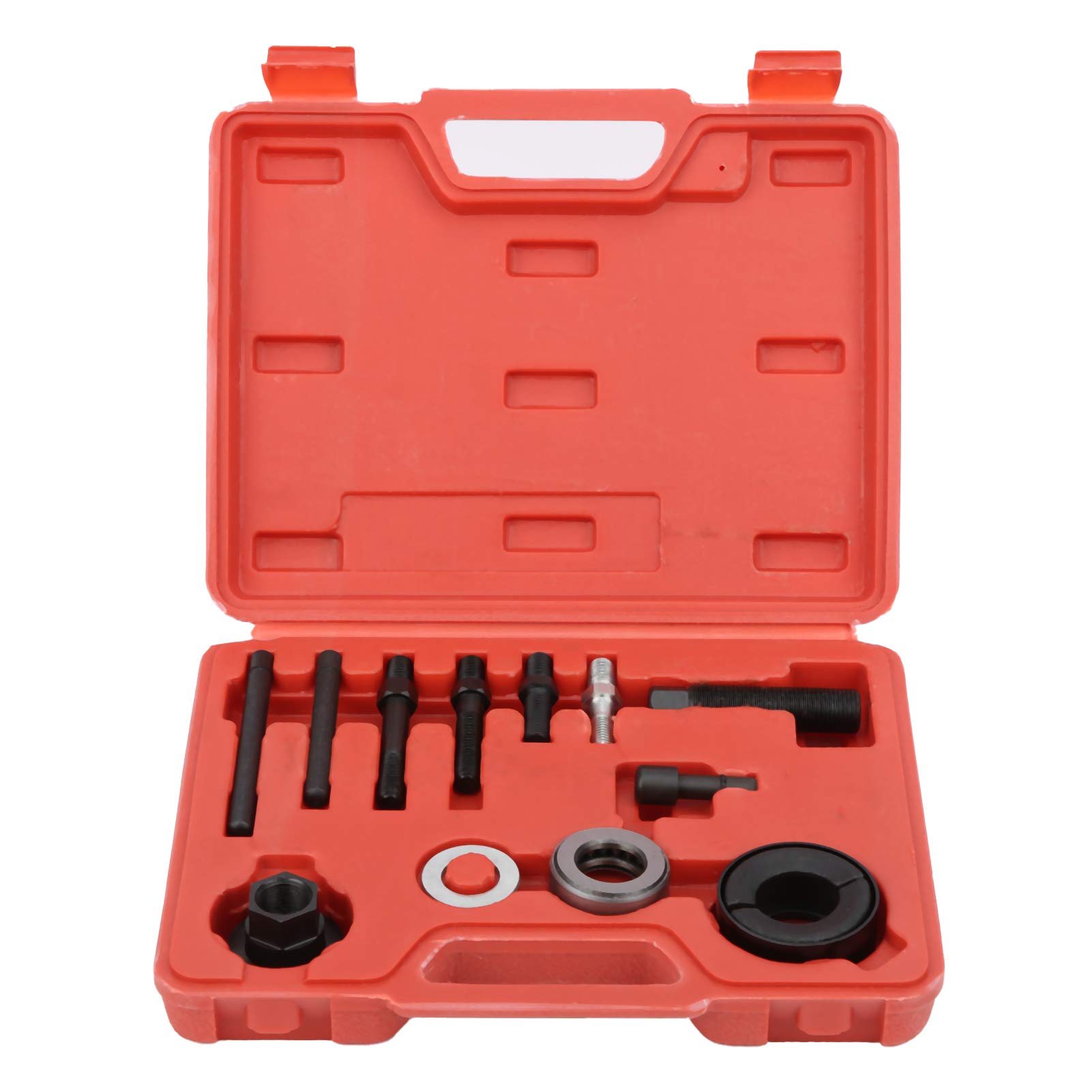 Automotive Pulley Puller Remover Installer Kit Professionelles Kohlenstoffstahl -Werkzeug für GM -Servolenkungsmaschinen und Modular Motor mit 12 Teilen komplette Adapter von Ldafava