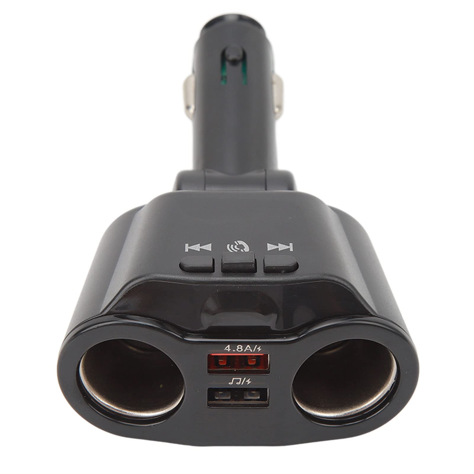 Bluetooth-Zigaretten anzünder Splitter Dual-USB-Ladegerät Freis prec heinrich tung MP3-Player Auto adapter für Auto aufladung und Musik wiedergabe flamm hemmendes ABS-PC-Material von Ldafava