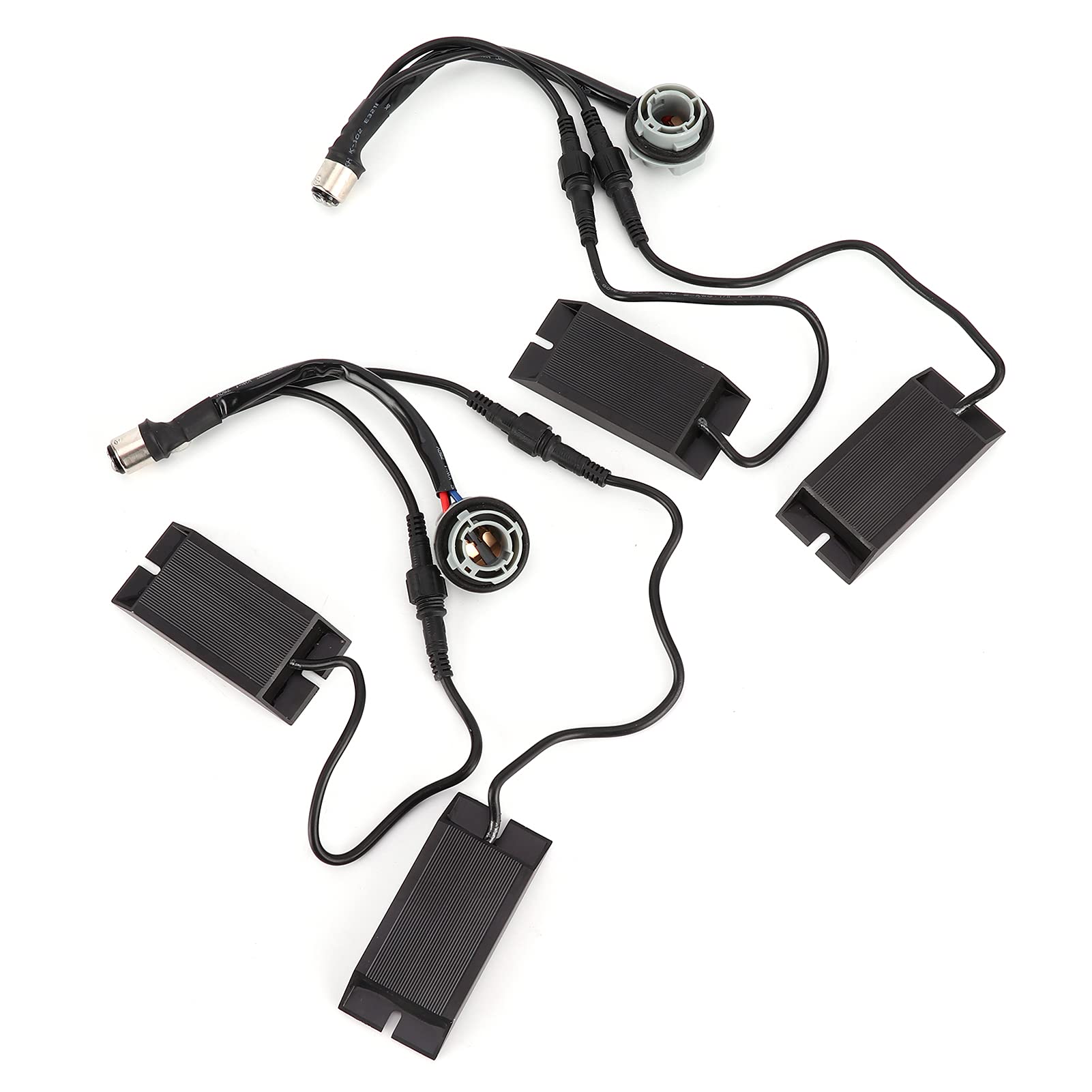 Car LED Light Split Dual Widerstand Decoder abtrennbares Design Super -Leistungswiderstand Decoder für 2 Farb 3 Farblichter Universal Fitment Kunststoffmaterial 50W Leistung 6 Ohm Car LED Light Split Dual Widerstand Decoder abtrennbares Design Super -Leistungswiderstand Decoder für 2 Farb 3 Farblichter Universal Fitment Kunststoffmaterial 50W Leistung 6 Ohm von Ldafava