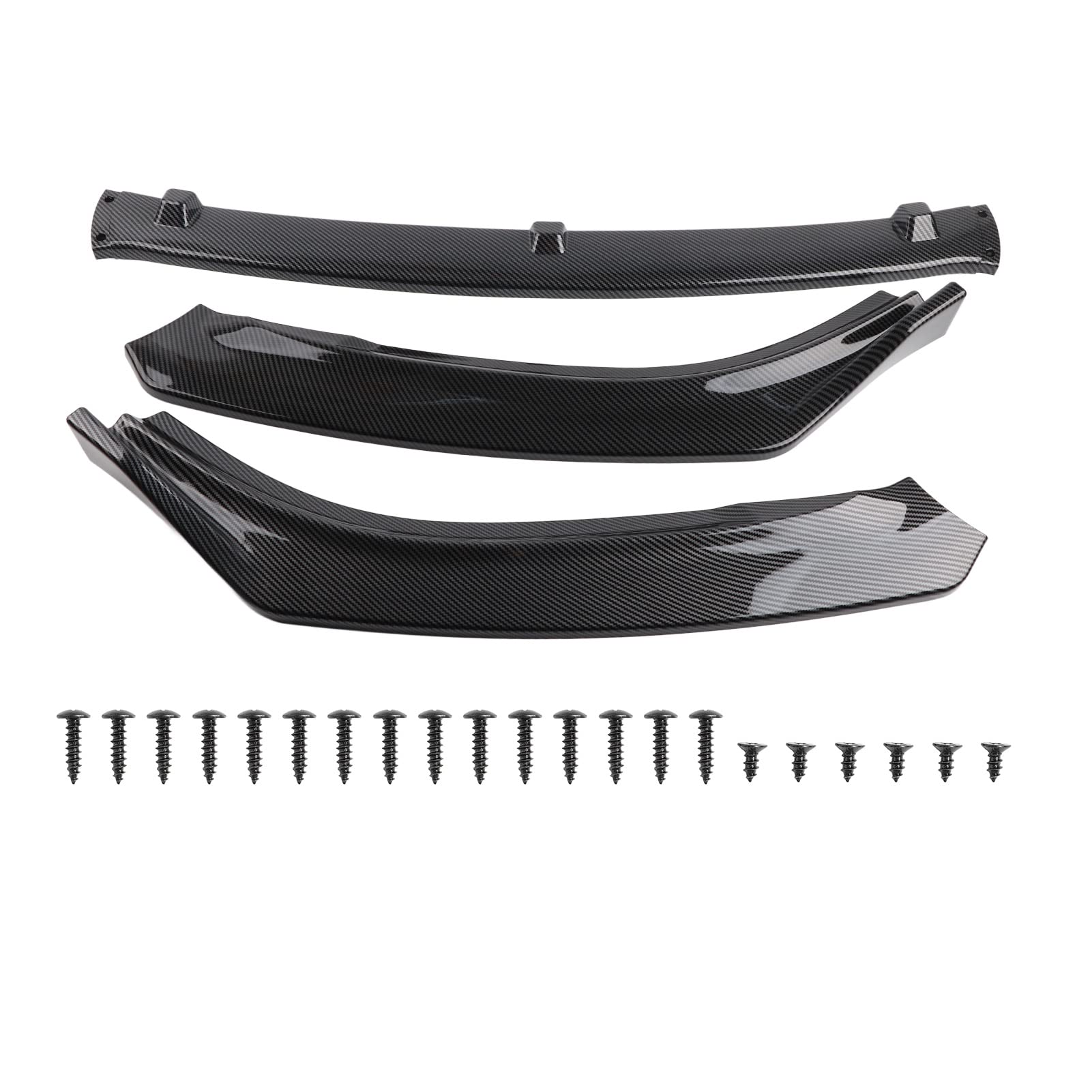 Carbon Faser vordere Stoßfänger Lippenspoiler -Splitter Hochqualitäts -ABS -Material Verbesserte Festigkeit Flexibilität Verbesserte Griffstabilität aerodynamische Down -Kraft Carbon Faser vordere Stoßfänger Lippenspoiler -Splitter Hochqualitäts -ABS -Material Verbesserte Festigkeit Flexibilität Verbesserte Griffstabilität aerodynamische Down -Kraft von Ldafava