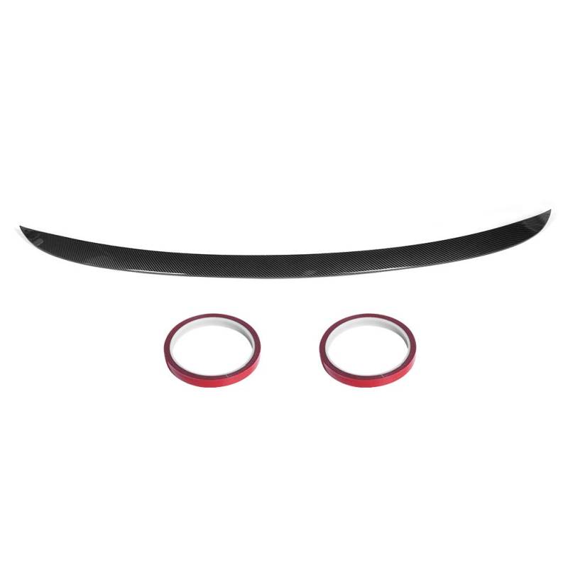 Carbonfaser -Look AMG -Stil High Kick -Trunk -Deckel Spoiler Aerodynamic Heck -Kofferraumflügel für GLC Klasse C253 Coupé 2016 2020 ABS Material High Gloss UV Protected Clear von Ldafava