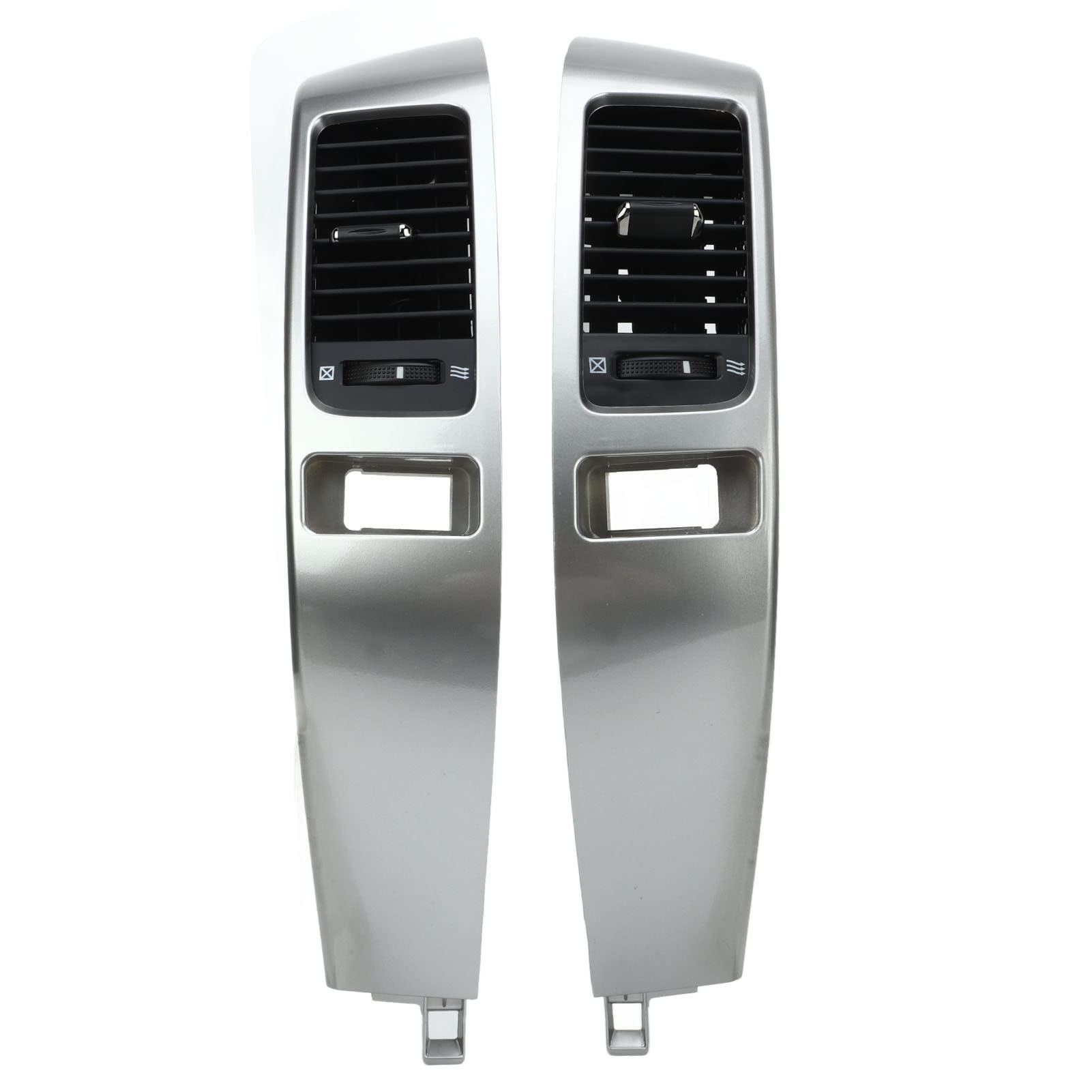 Dashboard Air Entlüftungsmontage -Sensor -Panel Ersatz ABS Silber 2 Teile für Land Cruiser Prado 2003 2009 Dashboard Air Entlüftungsmontage -Sensor -Panel Ersatz ABS Silber 2 Teile für Land Cruiser Prado 2003 2009 von Ldafava