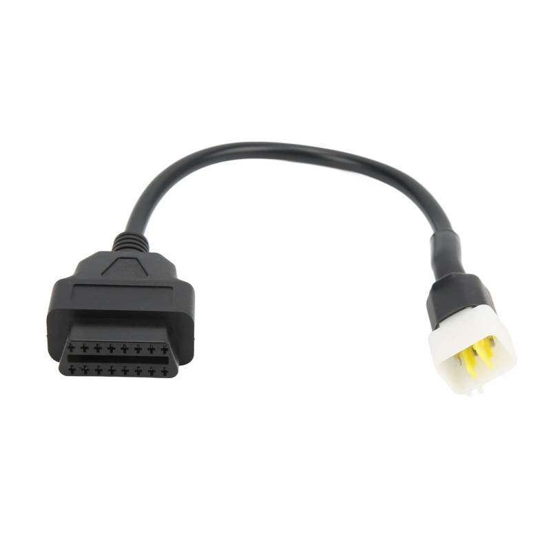 Diagnosestecker Kabel hochwertiges ABS -Material OBD Diagnoseadapterersatz für Delphi Motorcycle Leichte einfache Installation von Ldafava