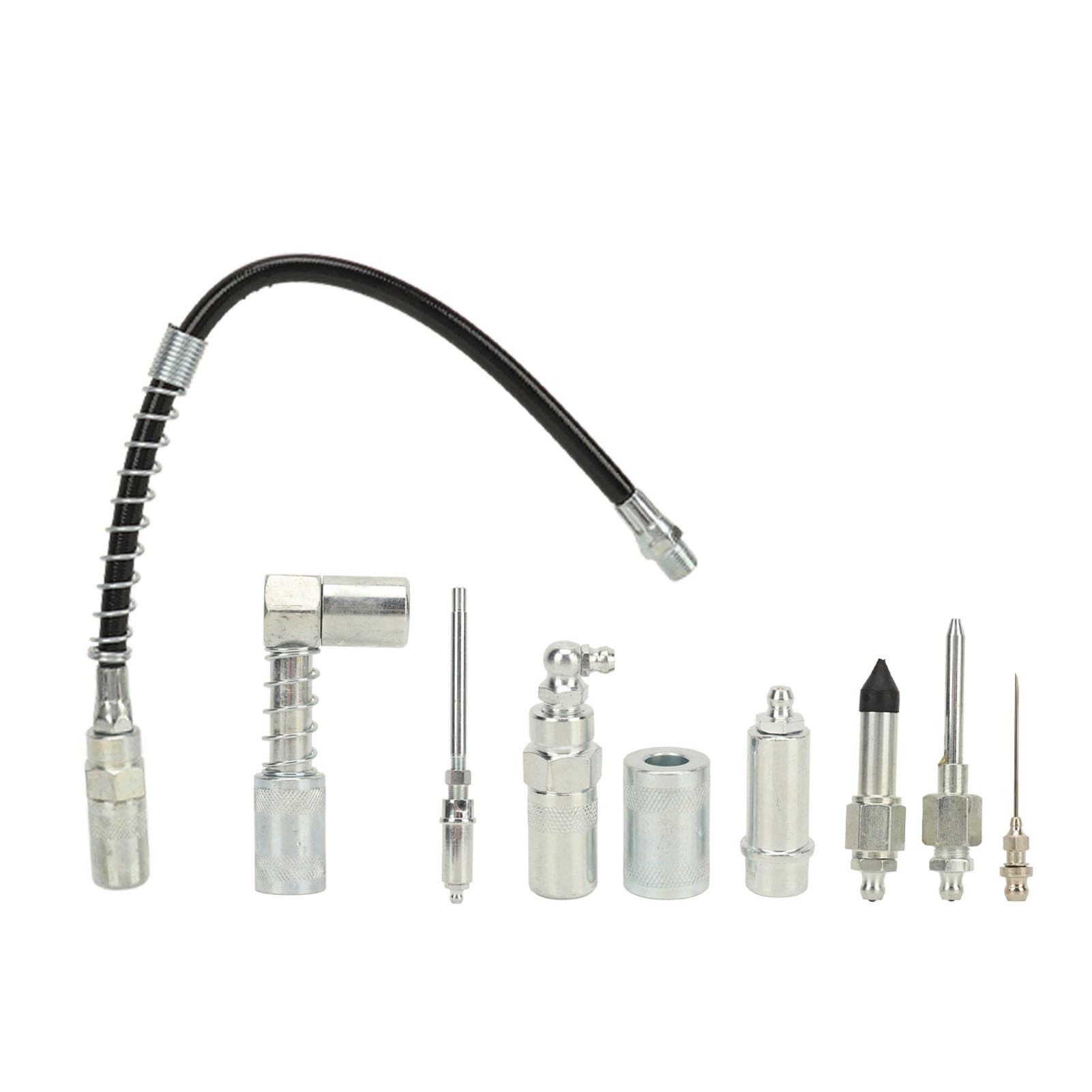 Fettkupplungs -Kit vielseitiger Schnellverbindung Schmierfettkoppler -Set Haltbares Material effiziente Verbindung e Anpassung für Automobil -LKW -Marine von Ldafava