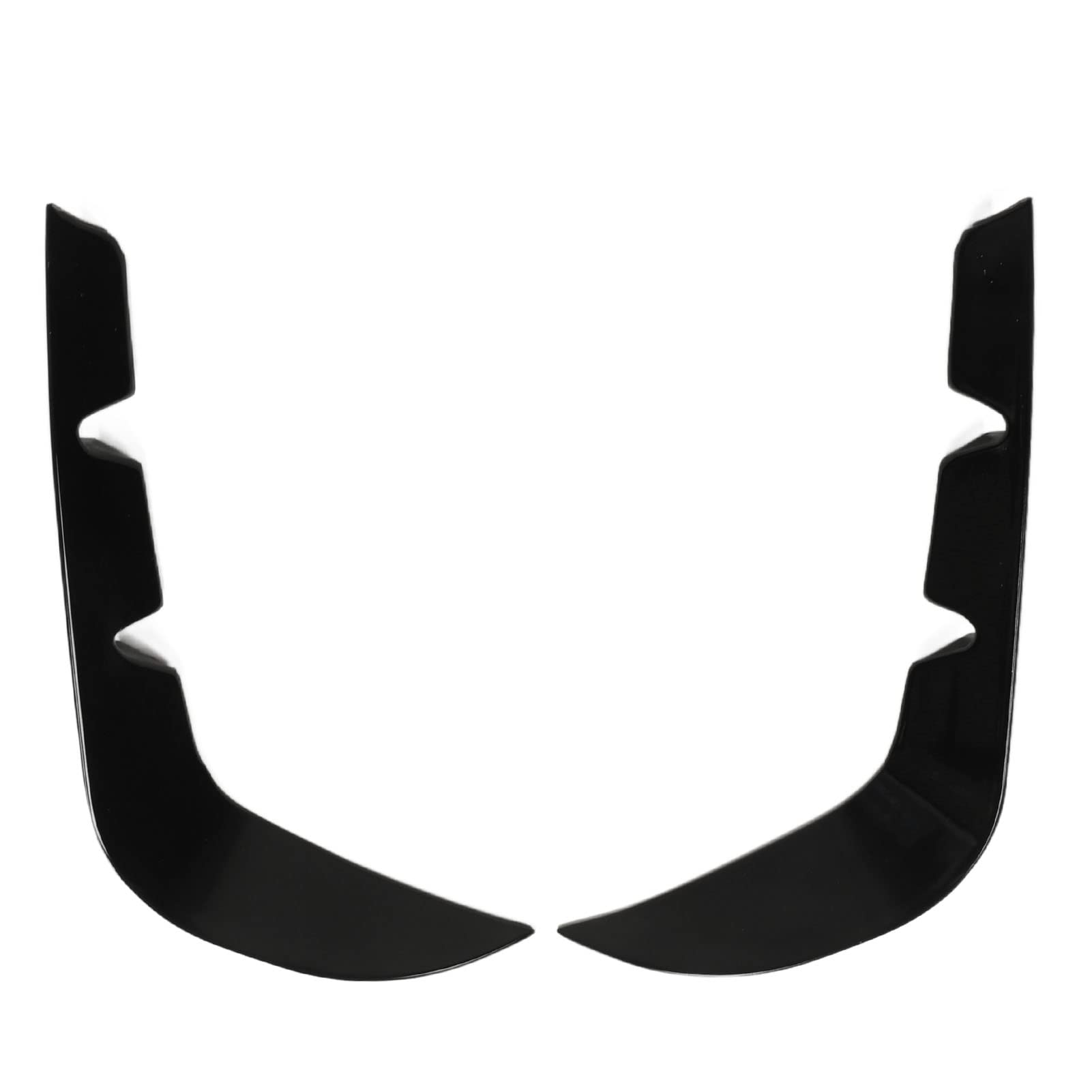 Front Nebel Light Kühlergrill Spoiler Hellschwarzer leichtes Ersatz für GLB Klasse X247 AMG LINE 2020+ ABS Material 2PCS Front Nebel Light Kühlergrill Spoiler Hellschwarzer leichtes Ersatz für GLB Klasse X247 AMG LINE 2020+ ABS Material 2PCS von Ldafava