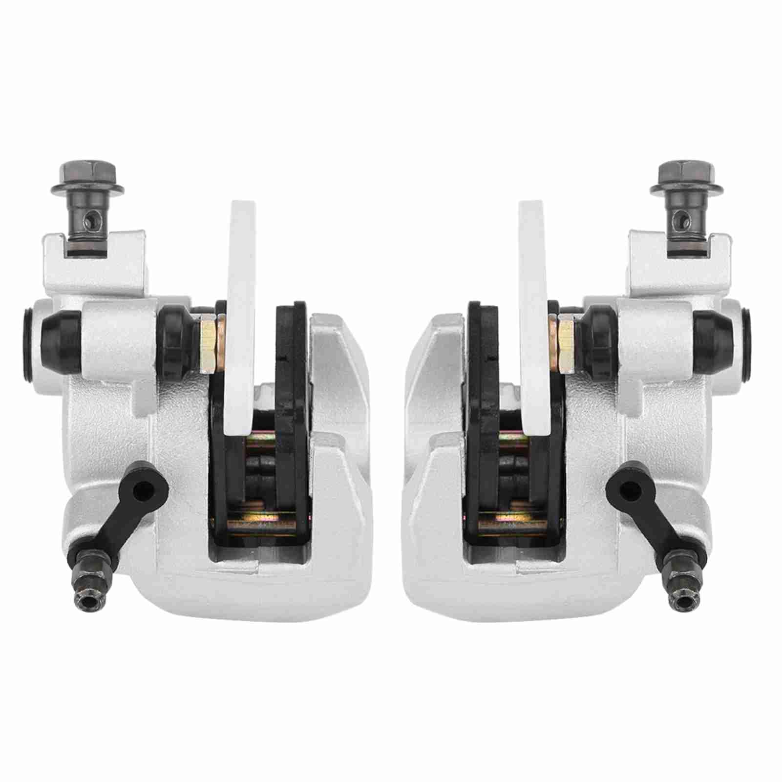 Frontbremsconiper -Set hoher Qualität langlebiger Hochleistungsdesign direkter Ersatz für TRX400EX TRX300EX TRX250EX SPORTRAX ATV Schwarz Silber von Ldafava