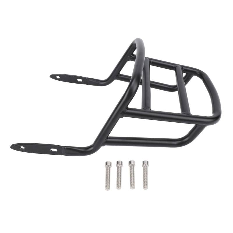 Heck Gepäck Speicher Rack 16mm Eisenrohr Mattschwarz Finish zusätzlicher Speicherplatz Verbesserte Sicherheit für Neue Klassische 350 Wiedergeborene 2022 bis 2024 von Ldafava