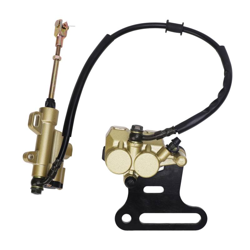 Heckscheibenhydraulische Brems -Hauptzylinder -Kit Hochleistungsbremsbremssättel für 50cc 70cc 90cc 110cc Pit Dirt Bike Langable Abs Metallmaterial von Ldafava