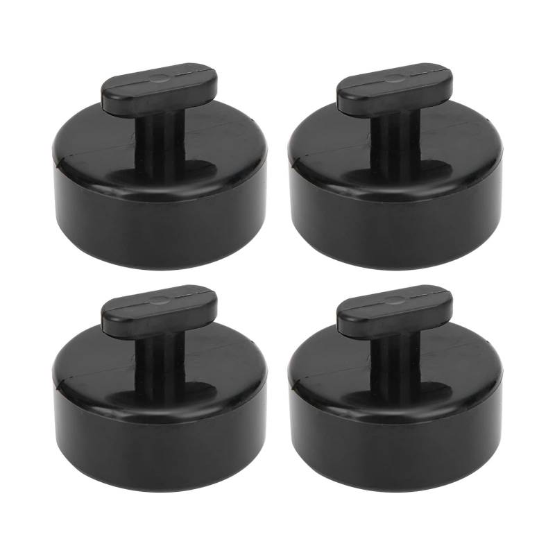 Jack Lift Pads Gummi -Schwarz -Auto -Zubehör anspruchsvoller Handwerkskunst für C5 C6 Z06 Langes Lebensdauer 4pcs von Ldafava