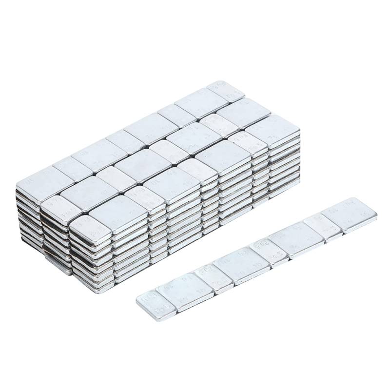 Klebstoff -Rad -Hub -Ausgleichsblöcke 5G 10 g Selbstkleber Reifengewichte hochwertiger Metallverzinkel -Oberflächen -Autorad -Balancer für alle Arten von n und Felgen 60 g 2,12 (5g+10g*25 Stücke) von Ldafava