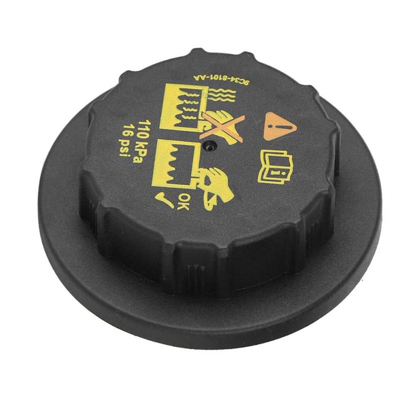 Kühlmittelkühler -Reservoir -Tankdeckel Abdeckung 9C348101AA Hochwertige Abs -Ablächen -Motorsystemzubehör für -Fahrzeuge schwarz von Ldafava