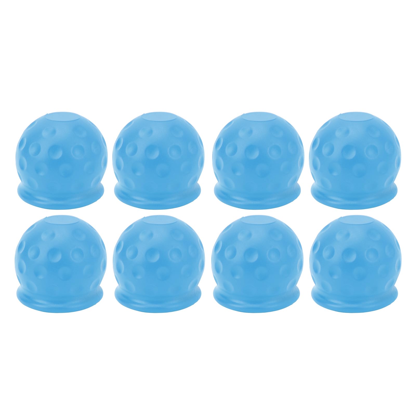 LKW -Schleppkugel Abdeckung 50 mm starker Schutz weiche robuste Anhängerkupplung Kugelabdeckung für Wohnmobil Caravan Boat Anhänger Schleppstange Abdeckung PVC Ball Cover 8pcs (Blau) von Ldafava