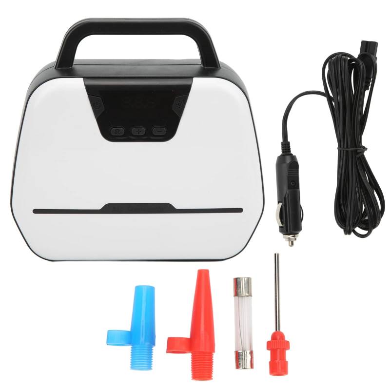Ldafava 12 -V -Digitalluft -Kompressor Elektrische Pumpe tragbarer Reifen -Inflator -LED -Notlicht für Auto -SUV -Motorradkugel von Ldafava