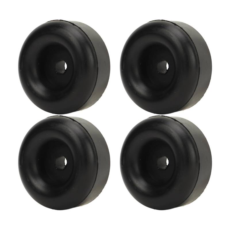 Ldafava Anhänger Rampentür Gummi -Stoßfänger Langlebige runde Gummiskissen mit Loch für Frachtanhänger RV Schiffe 4pcs 2,5 -Zoll -Durchmesser Premium -Qualität von Ldafava