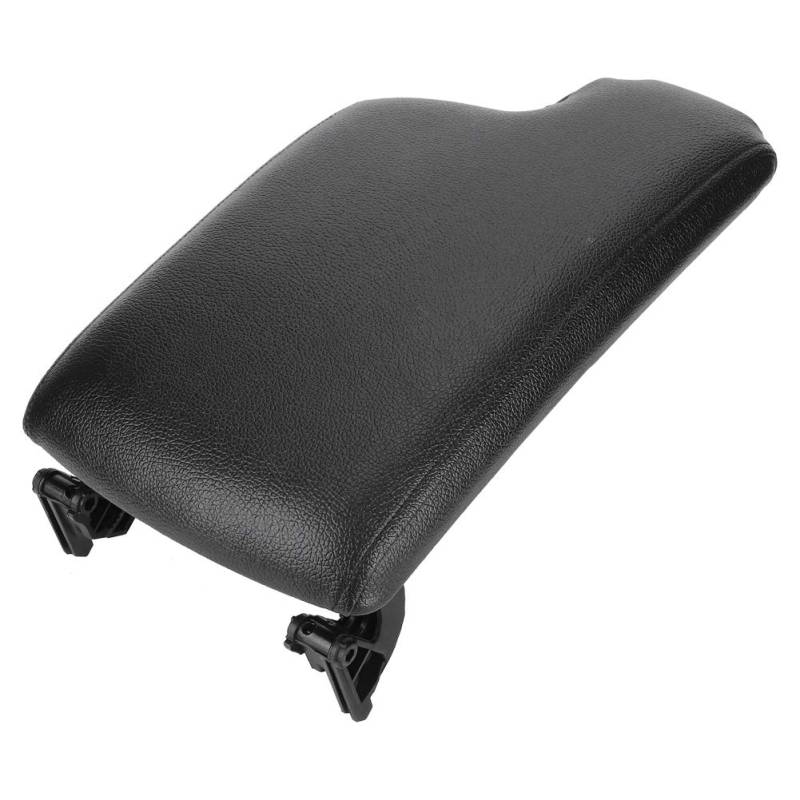 Ldafava Armlehre Mittelkasten vordere Konsolendeckel Abdeckung Glatte Oberfläche Softes Touch hochwertiger Mikrofaser -Leder -ABS -Kunststoff für E90 E92 3 Serie 2005 2012 Schwarzer grau (Schwarz) von Ldafava
