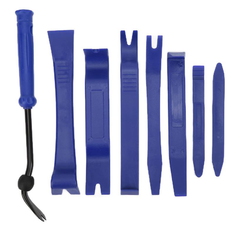 Ldafava Auto -Audio -Demontage -Werkzeug -Set -Dekoration Dekoration Entfernung Wartung Reparaturkit 8PCS Ergonomisches Design Leichtes Handheld -Schlagfest -Nylonfasermaterial für das (Blau) von Ldafava