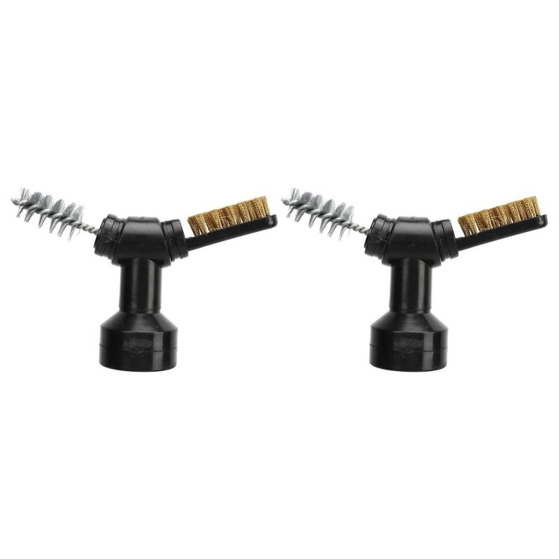 Ldafava Auto Batteriereiniger Pinsel -Set Premium Dauerhaftes Rostentladung Entfernen von Werkzeug für Auto Akku Wartung ABS Aluminiumlegierung 2pcs von Ldafava