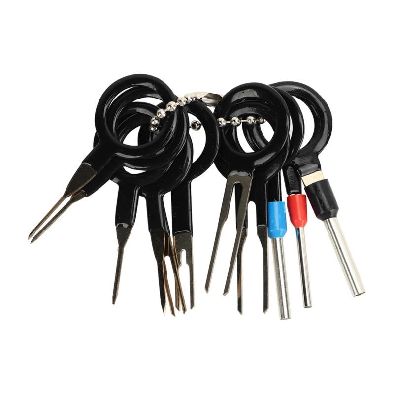 Ldafava Autoanschluss -Entfernung Tool Kit 11 PCS Hochfestige Aluminiumlegierung Elektrische Kabelverdrahtungs -Crimpector -Pin -Extraktor -Set für Automobil- und Haushaltsgeräte von Ldafava