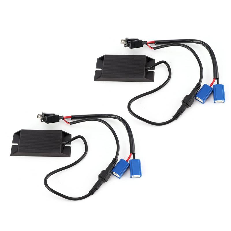 Ldafava Autolicht Eins Widerstand Widerstand Stecker und Spiel H1 -Sockel für Signallicht -Umkehrlicht -Bremslicht Allgemeine Einrichtung Einfach Installation Kunststoffmaterial 50W von Ldafava