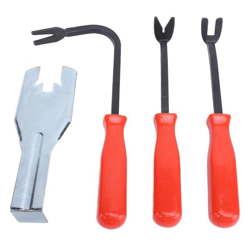 Ldafava Autotürtafelentferner Set Premium Metal Auto Trim Rivet Pry Demontage Reparaturwerkzeug mit Fensterhandle -Clip -Entferner Universal für die meisten Autos 4 PCs anwendbar von Ldafava