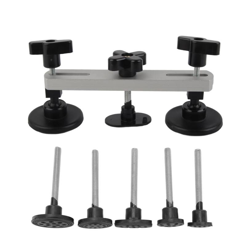 Ldafava Bridge Dent Puller Tool Auto Body Reparatur Kit Car Dent Remover mit 5 -pc -Abzieherlaschen für die meisten Auto Dents SUVs Trucks RVS Abs Metall von Ldafava