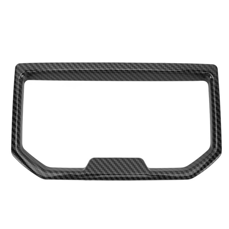 Ldafava Center Console Cup Halter Panel Deckung Dekorative Kohlefaserfarbe Armladen Armlehnenhalter Rahmen für Tacoma 2024 Ersatz -ABS -Material Easy Installation von Ldafava