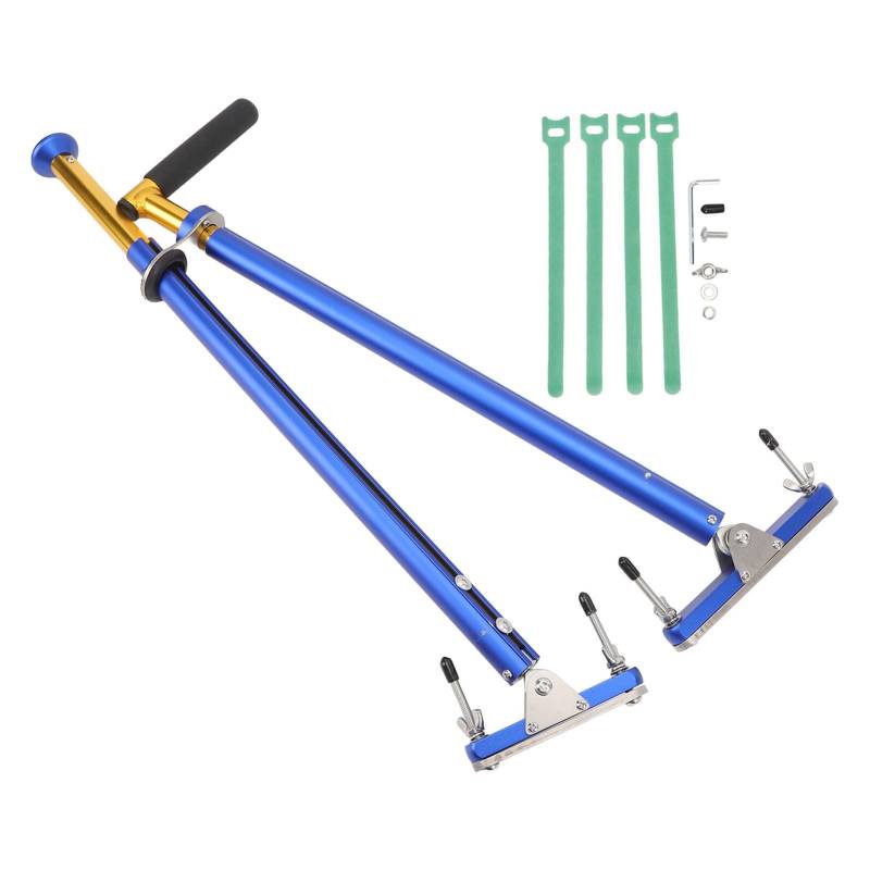 Ldafava Handicap Driving Hand Control Einstellbare Länge Premium Aluminiumlegierung Edelstahl -Pedal -Assistenz -Handsteuerungssystem für behinderte Fahrer Automatische Getriebefahrzeuge von Ldafava