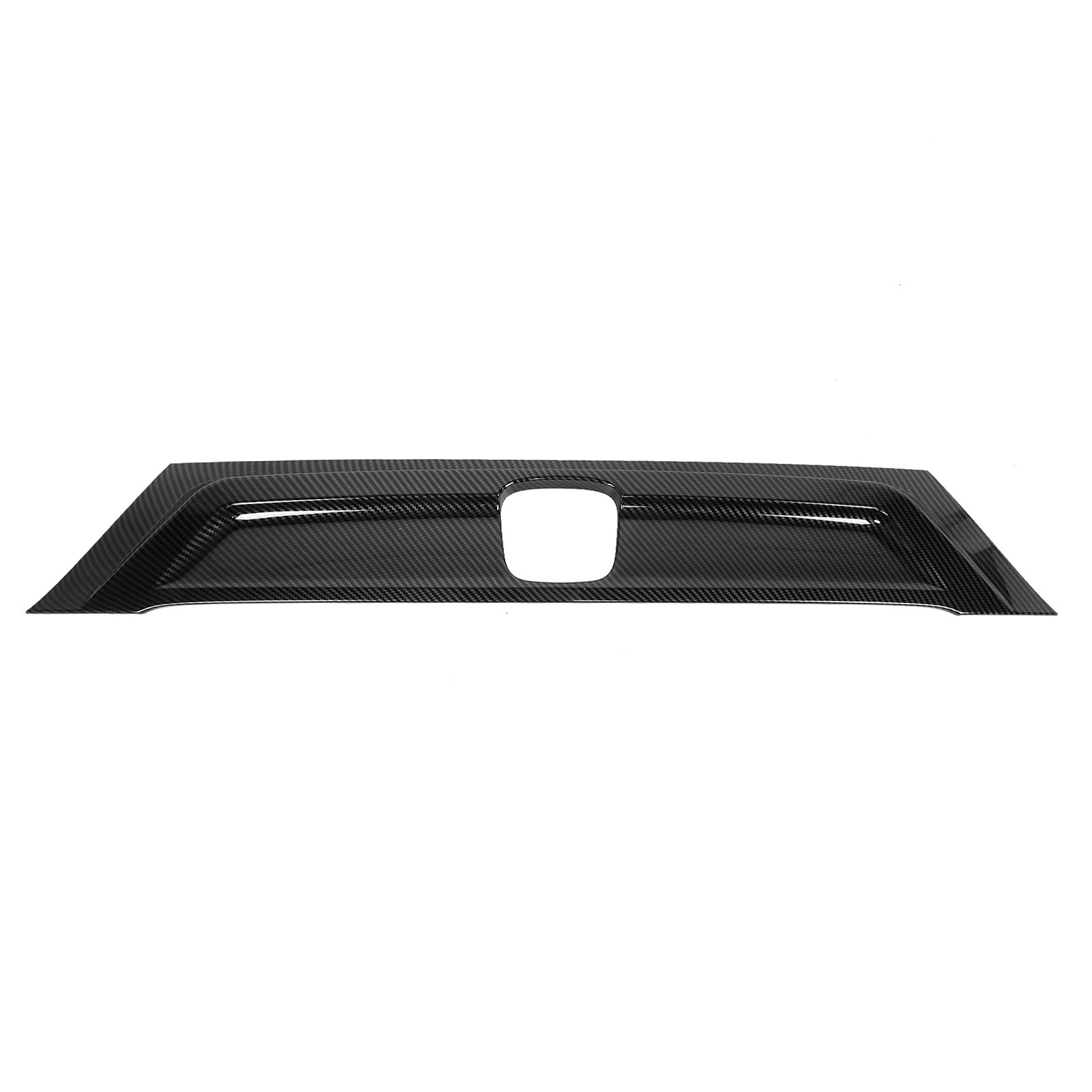 Ldafava Kofferraum -Gate -Deckel -Tafel Hintertür untere Dekorative Trim Protektor Hochwertiges ABS -Material Einfache Installation für Fit Jazz GR 2020 2021 (Kohlefasermuster) von Ldafava