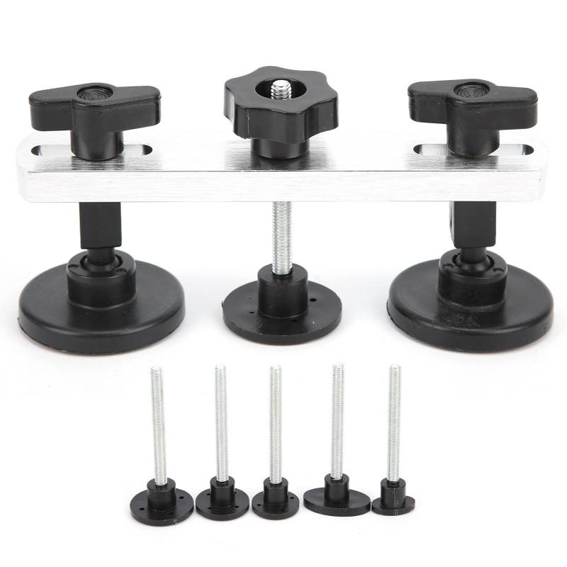 Ldafava Lackless Dent Puller Tabs Brücke Lifter Autowagen Hagel Schaden praktische Reparaturwerkzeug Kit Professionelle Dent Remover Dent Reparaturbrücke für Autoblech Reparatur von Ldafava