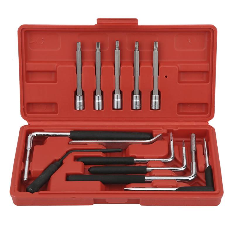 Ldafava Lufttaschenentfernung Demontagewerkzeug Set langlebiger ergonomisches Design -Auto -Reparatur -Kit für Sitz Oktavia Cr v Material 12pcs von Ldafava