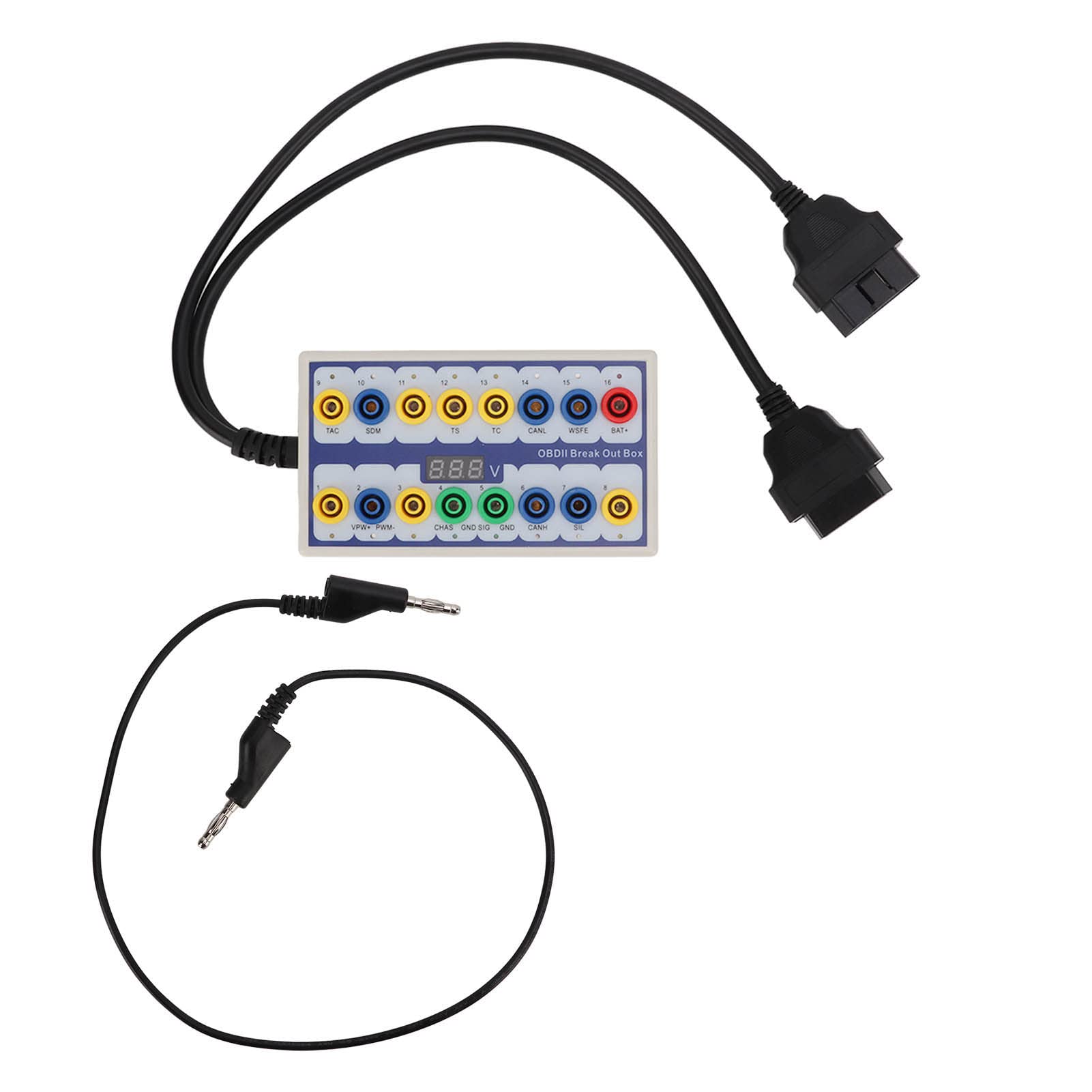Ldafava OBDII Breakout Box OBD2 Protokolldetektor Universal Car Diagnostic Tool mit Fehlererkennungssignalübertragung Schnellschalter Langfristig Durabilität ABS GUMME Material Ldafava OBDII Breakout Box OBD2 Protokolldetektor Universal Car Diagnostic Tool mit Fehlererkennungssignalübertragung Schnellschalter Langfristig Durabilität ABS GUMME Material von Ldafava