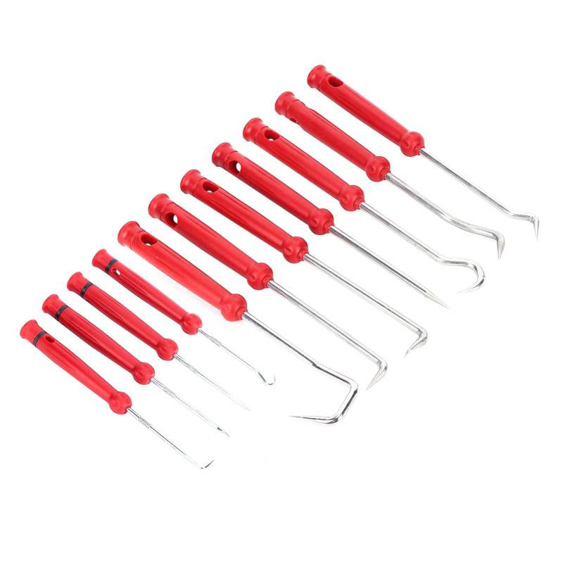 Ldafava Öldichtungshaken Extraktor Puller Remover Set Premium -Qualität Metall ABS 11PCS -Werkzeuge Kit für Autoauto -Wartung von Ldafava