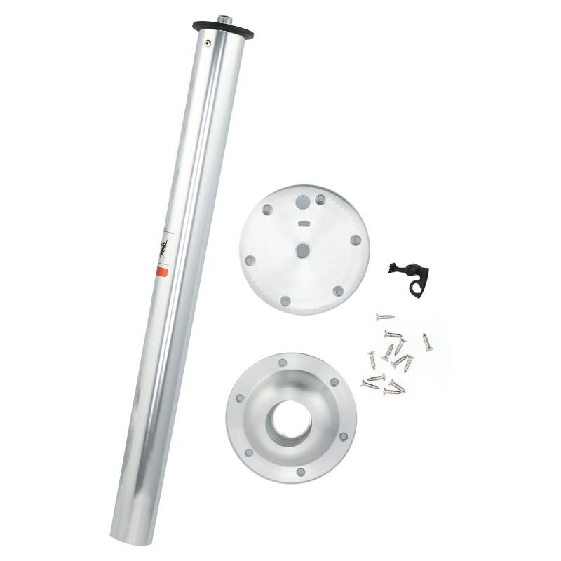 Ldafava RV -Tischständer Boote Tischständer Einstellbarer Tisch Bein Tisch Bein Tisch Bein Einfache Demontage Spar Modification Kit für RV Yacht MPV Schiff Aluminium Silber 710 mm 4pcs von Ldafava