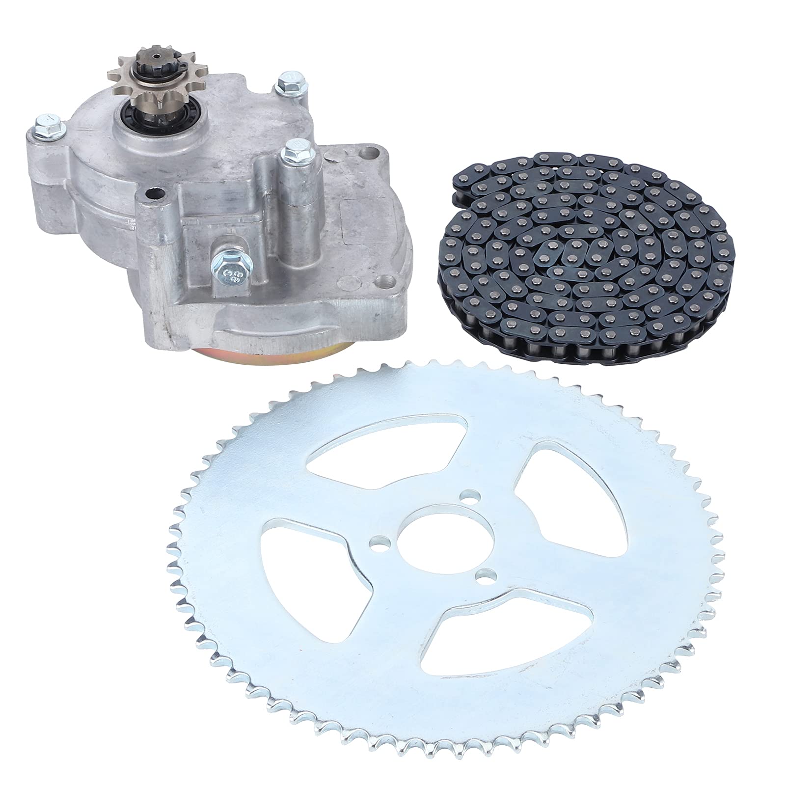 Ldafava T8f Kupplung Drum Getriebekettenkette Set Premium Stahllegierung Kit für 33cc 43cc 49cc Ty Rod II Go Kart Mini Moto Dirt Bike Scooter Xtreme ATV Ldafava T8f Kupplung Drum Getriebekettenkette Set Premium Stahllegierung Kit für 33cc 43cc 49cc Ty Rod II Go Kart Mini Moto Dirt Bike Scooter Xtreme ATV von Ldafava