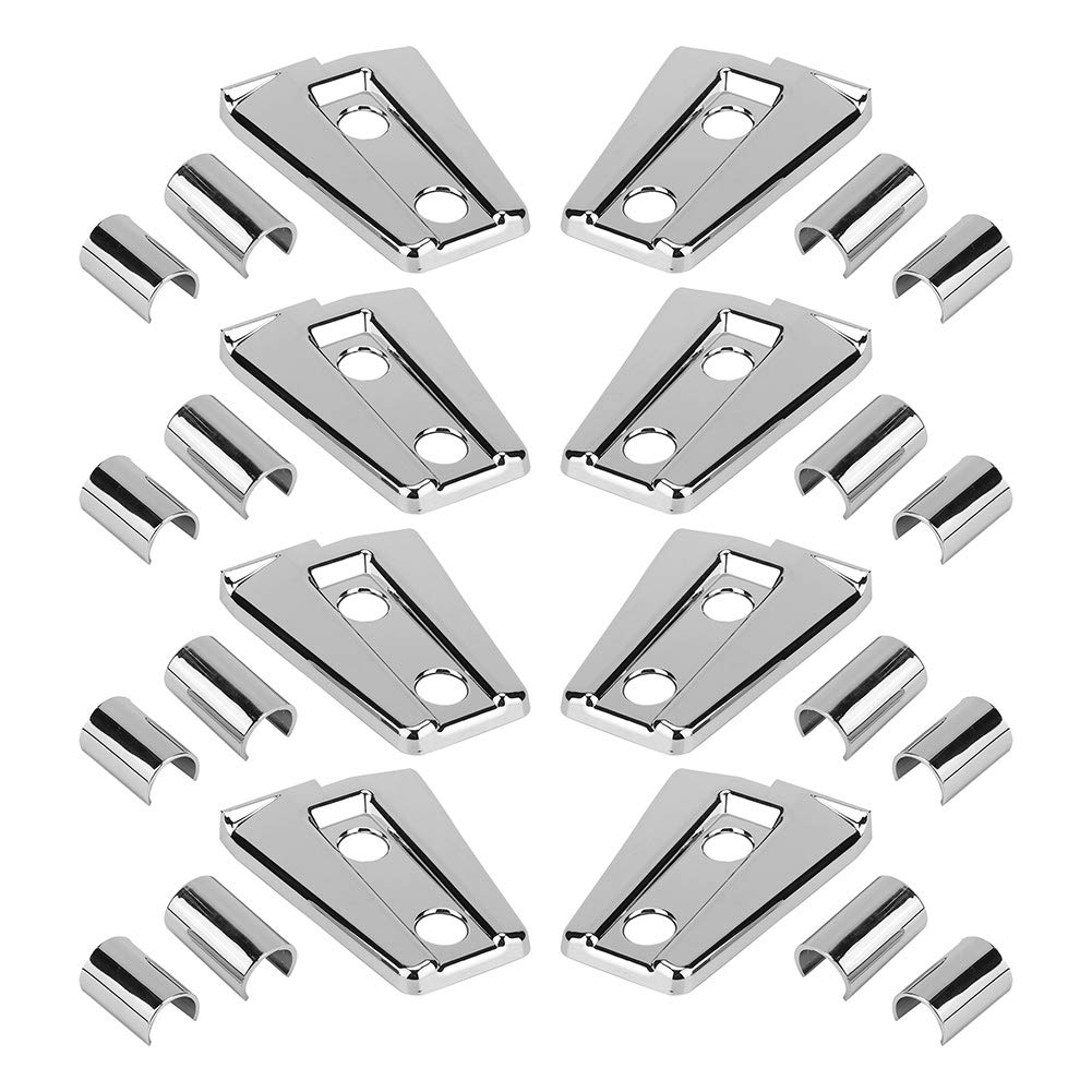 Ldafava Türscharnierabdeckung Trim Kit Langlebige, fade resistente Schutzglossspiegeloberfläche für JK 2007 2017 4 Türen Silber ABS 24PCS Set Ldafava Türscharnierabdeckung Trim Kit Langlebige, fade resistente Schutzglossspiegeloberfläche für JK 2007 2017 4 Türen Silber ABS 24PCS Set von Ldafava