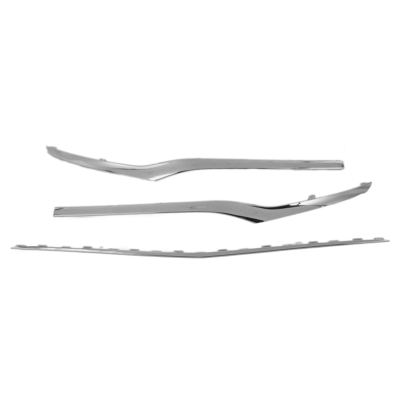 Ldafava Vordere Stoßfänger niedrigere Formteile Dauerhafter stilvoller Ersatz für E Klasse W213 Exklusive Linie 2021 bis 2023 ABS -Material 3pcs (Plattiert) von Ldafava