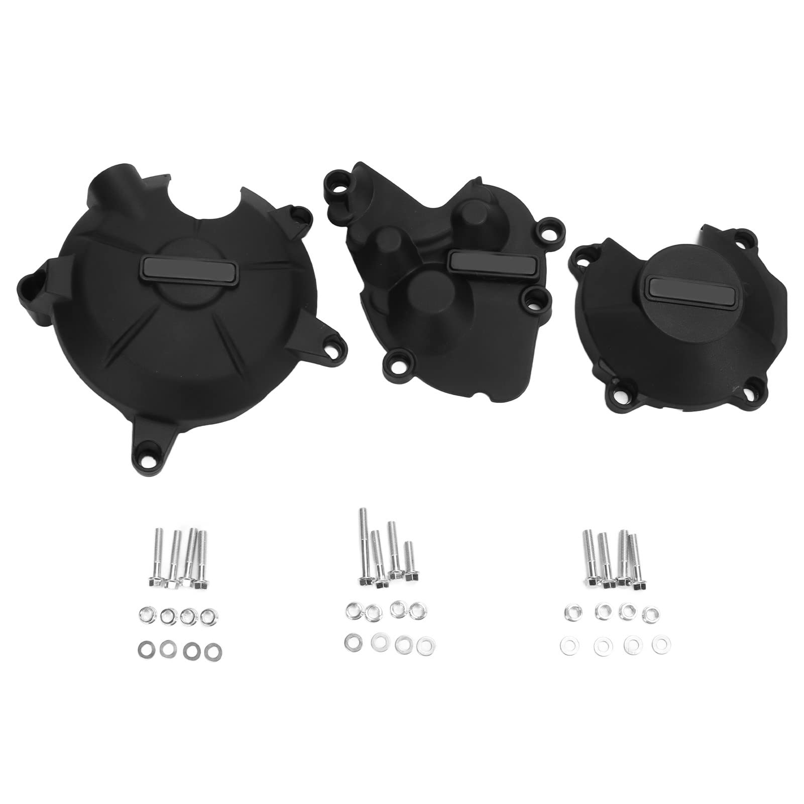 Motor Schutzabdeckung Motor Absturzabdeckung Motorschutz Wärme Wärmesistentes ABS matt schwarz für ZX6R 2007 2021 Motorrad 3pcs Set mit Schrauben Washers -Zubehör Motor Schutzabdeckung Motor Absturzabdeckung Motorschutz Wärme Wärmesistentes ABS matt schwarz für ZX6R 2007 2021 Motorrad 3pcs Set mit Schrauben Washers -Zubehör von Ldafava