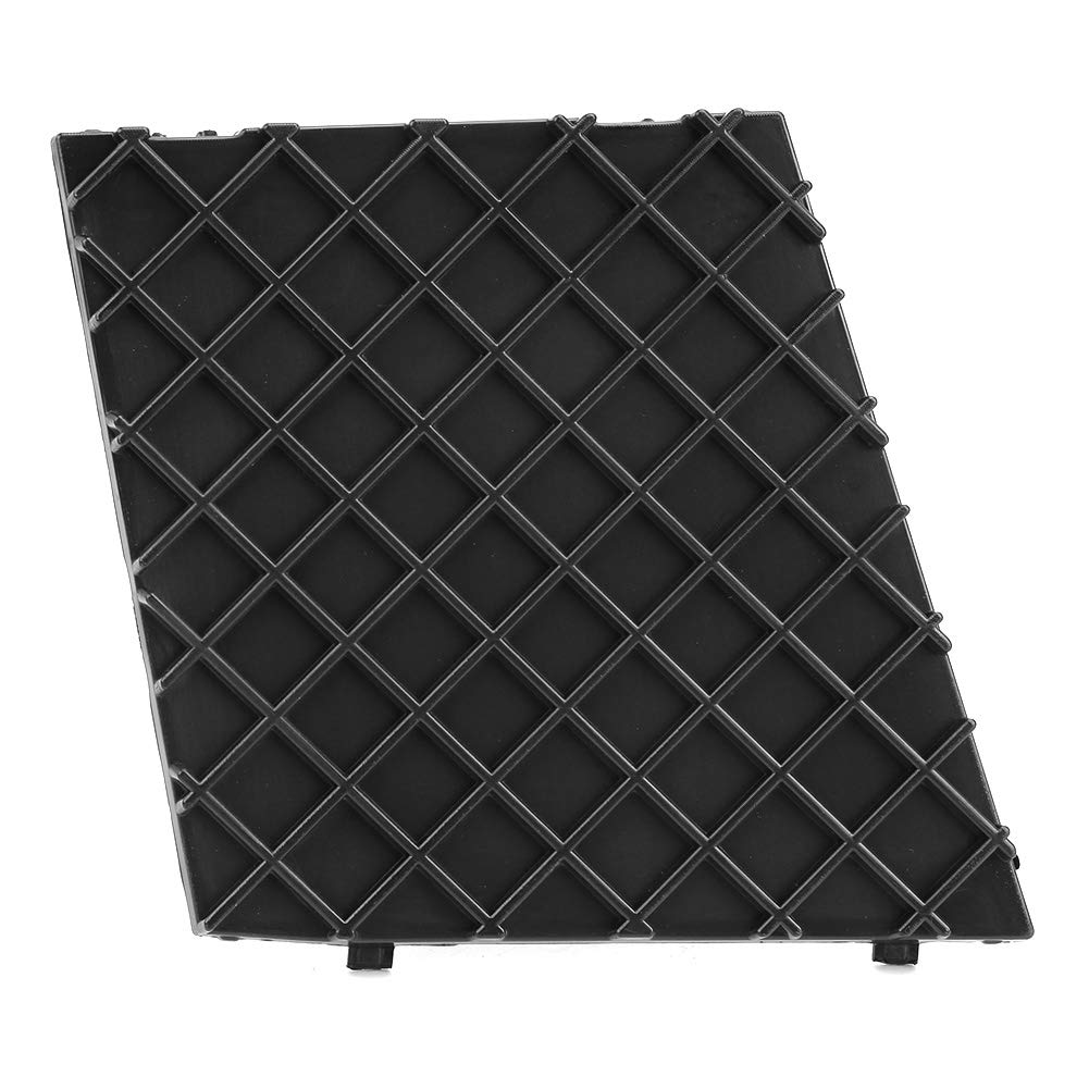 Niedrigerer Stoßfänger Grill rechts hochwertiges ABS wasserdichte Stoßdichter langlebiger Ersatz für 5 Serie E60 E61 M Package 2003 2010 rechts Frontgrill Schwarz von Ldafava