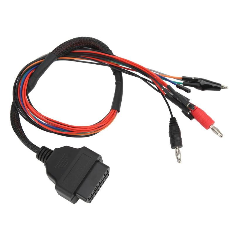 OBD2 Diagnoseadapter ABS Wärmefestes Verschleiß universelles Auto MPPS V21 12V 24 V Spannung Car Diagnose Tool USB -Anschluss Doppel K -Linie von Ldafava