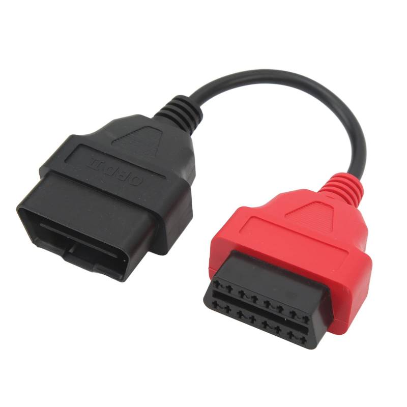 OBD2 Scanner Adapter Kabel Rot SRS Diagnose Kabel Ersatz für EcuScan Multiecuscan System ABS Material Hoch temperatur beständig von Ldafava