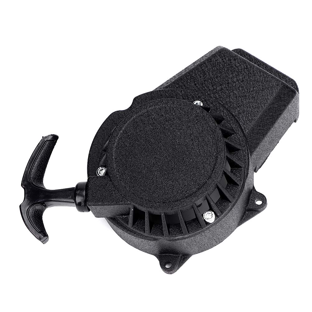 Pull Start Cord PullStart Hochwertige Aluminiumlegierung Leglierbares stabile Leistung effektives Auto Start für luftgekühlte T2 47cc 49cm Dirt Bike Minimoto Motorrad Schwarz Pull Start Cord PullStart Hochwertige Aluminiumlegierung Leglierbares stabile Leistung effektives Auto Start für luftgekühlte T2 47cc 49cm Dirt Bike Minimoto Motorrad Schwarz von Ldafava