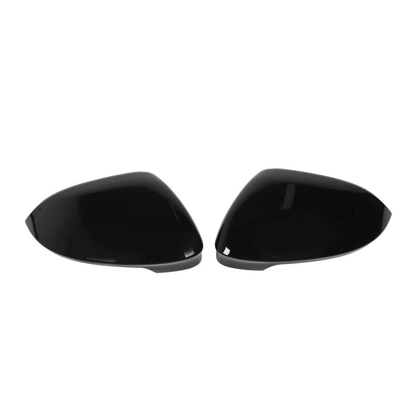 Rückspiegelabdeckungsabdeckungsspiegel Kappe Gloss Black Glattes Textur UV -Widerstand Leichtes langlebiges ABS -Material für 2020+ MK8 2020+ Modelle 2pcs von Ldafava