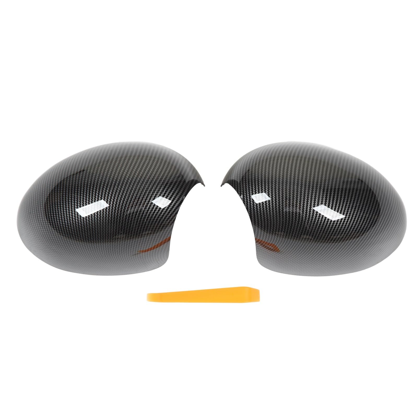 Seitenspiegelabdeckungskappe Kohlefaserstil Einfache Installation e Passform für R55 R56 R57 R58 R59 R60 R61 Modelle ABS Material 2pcs Seitenspiegelabdeckungskappe Kohlefaserstil Einfache Installation e Passform für R55 R56 R57 R58 R59 R60 R61 Modelle ABS Material 2pcs von Ldafava