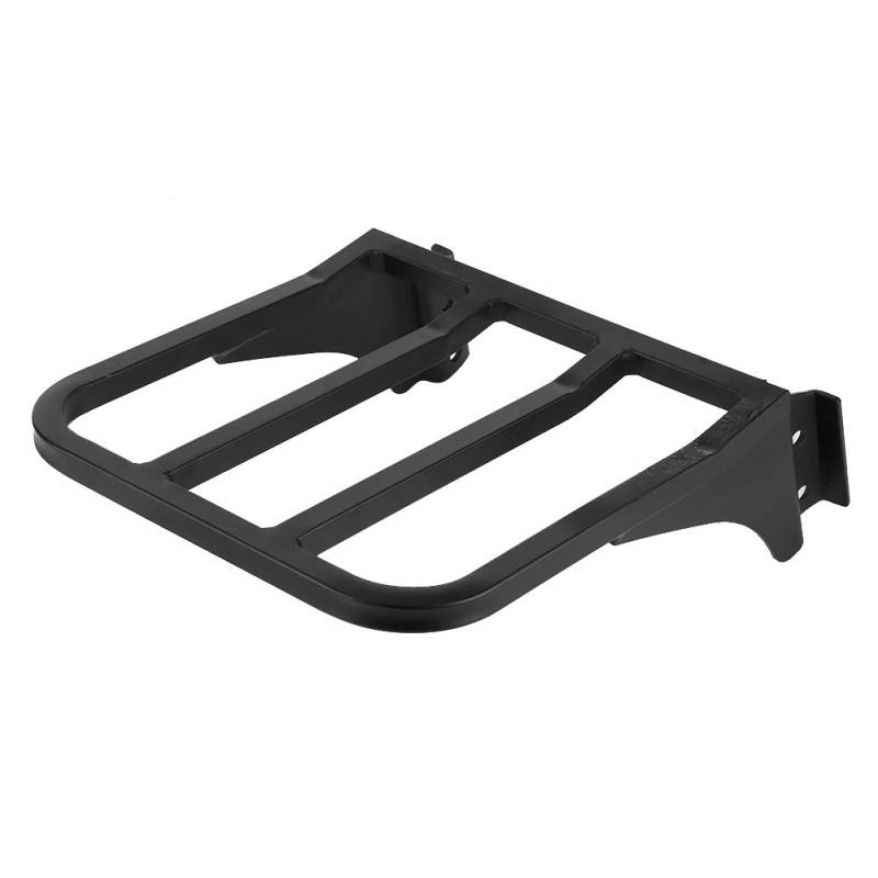 Sissy Stange Backlast Gepäckträger Heckträger stromlinienförmiges Design hochwertiger Stahl Schwarz Passform für XL FLSTC FLSTC FLSTSC -Modelle von Ldafava