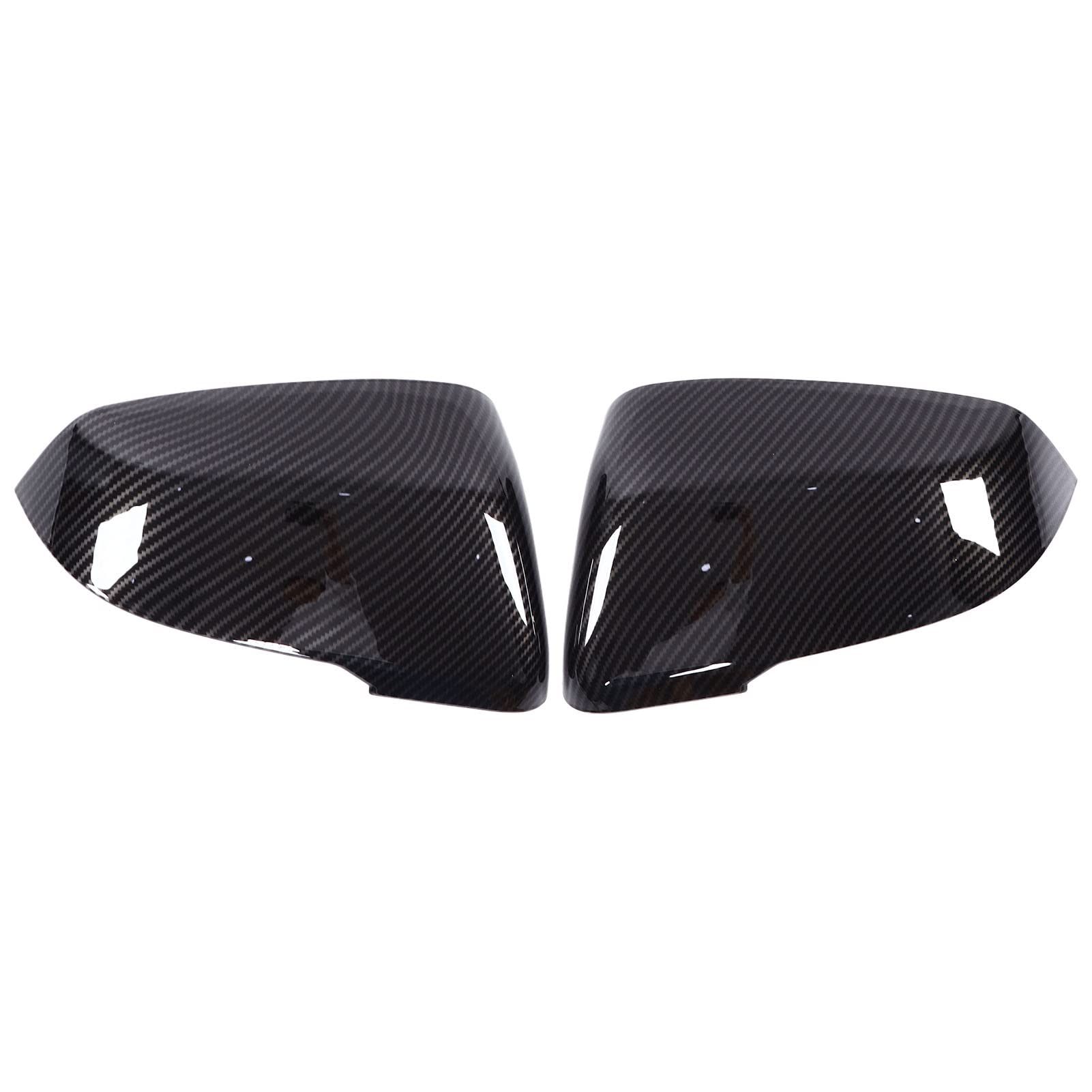 Spiegelabdeckungsspiegel Kappe Seitentür Spiegel Abdeckung Außenspiegel Abdeckung Rückspiegel Spiegelabdeckung Schutzhäuser Ersatz für GR Supra A90 2018 2022 ABS -Material 2pcs (Kohlefaserstil) von Ldafava