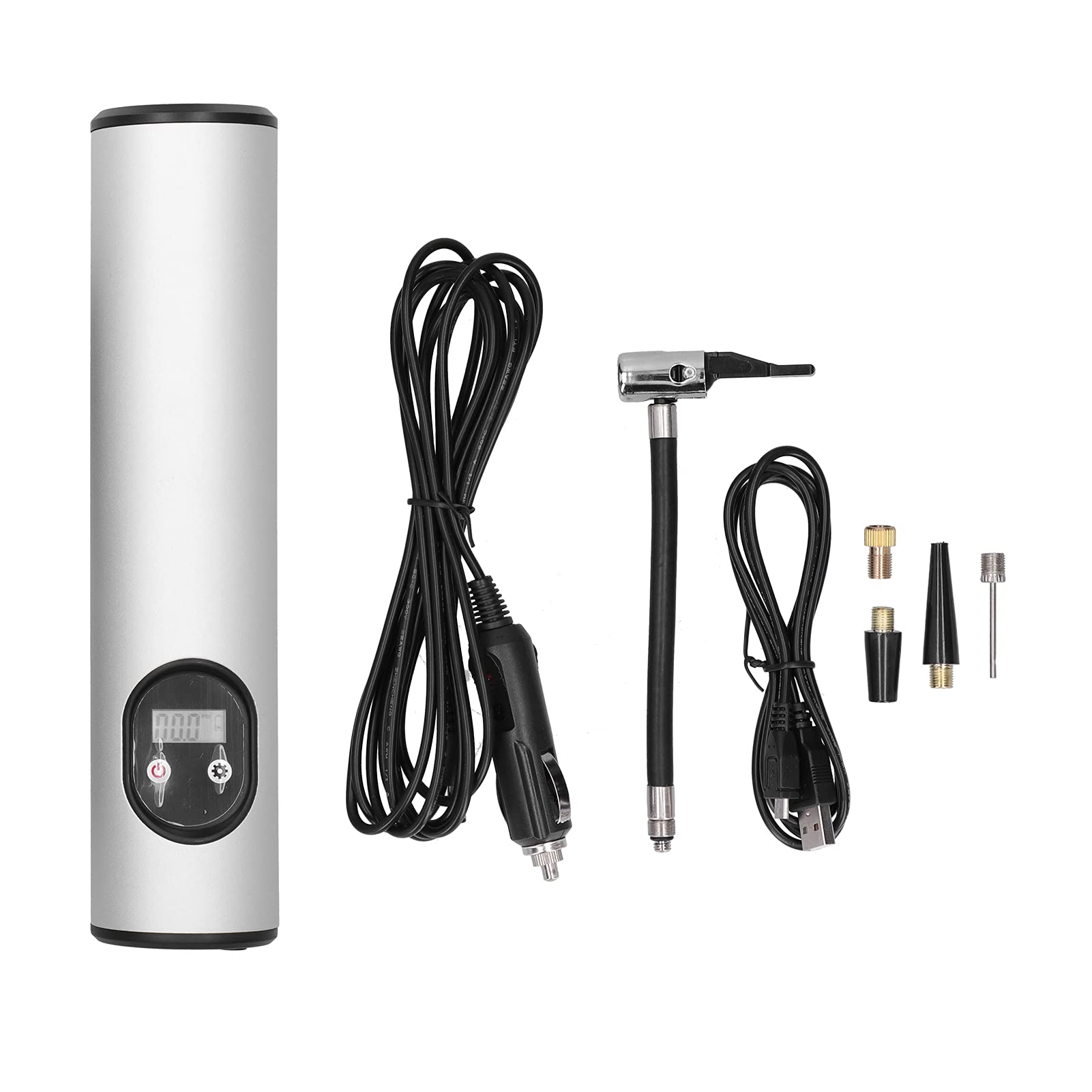 Tragbarer Reifeninflator mit LED -Licht 12 V USB -Ladung Digital 150psi Universal Inflation Tool für die Wartung von Auto Reifen und Notfallgebrauch ABS -Material Lithiumbatterie von Ldafava