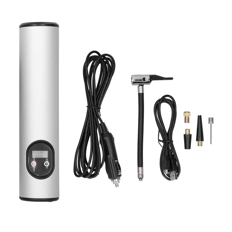 Tragbarer Reifeninflator mit LED -Licht 12 V USB -Ladung Digital 150psi Universal Inflation Tool für die Wartung von Auto Reifen und Notfallgebrauch ABS -Material Lithiumbatterie von Ldafava